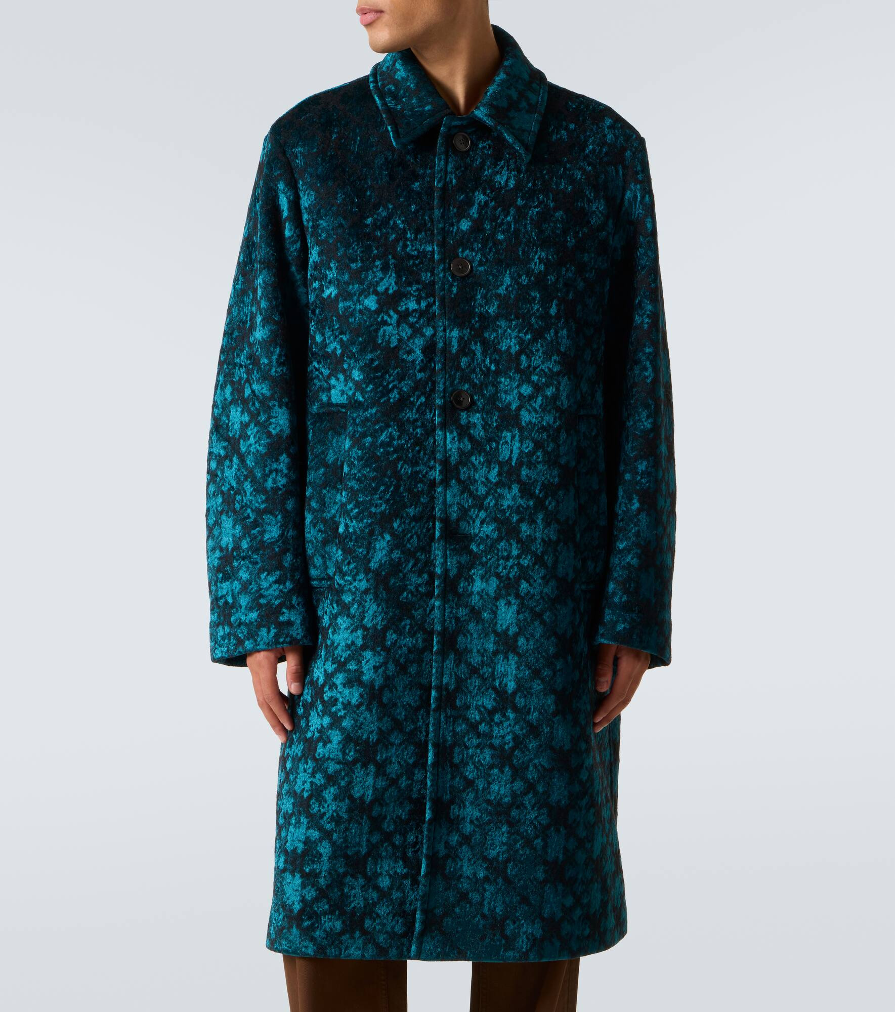 Checked coat - 3