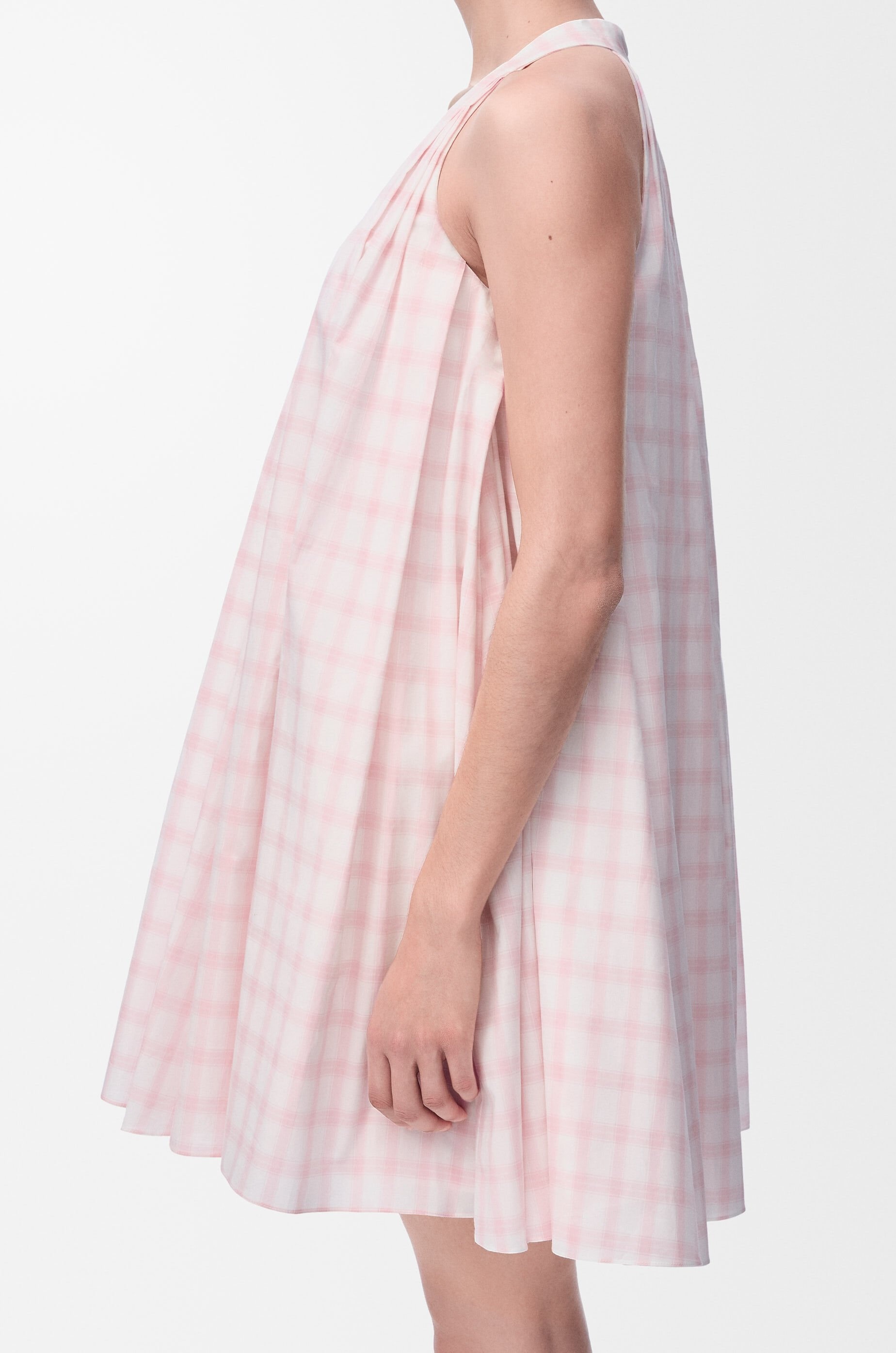 Trapeze dress in cotton - 4