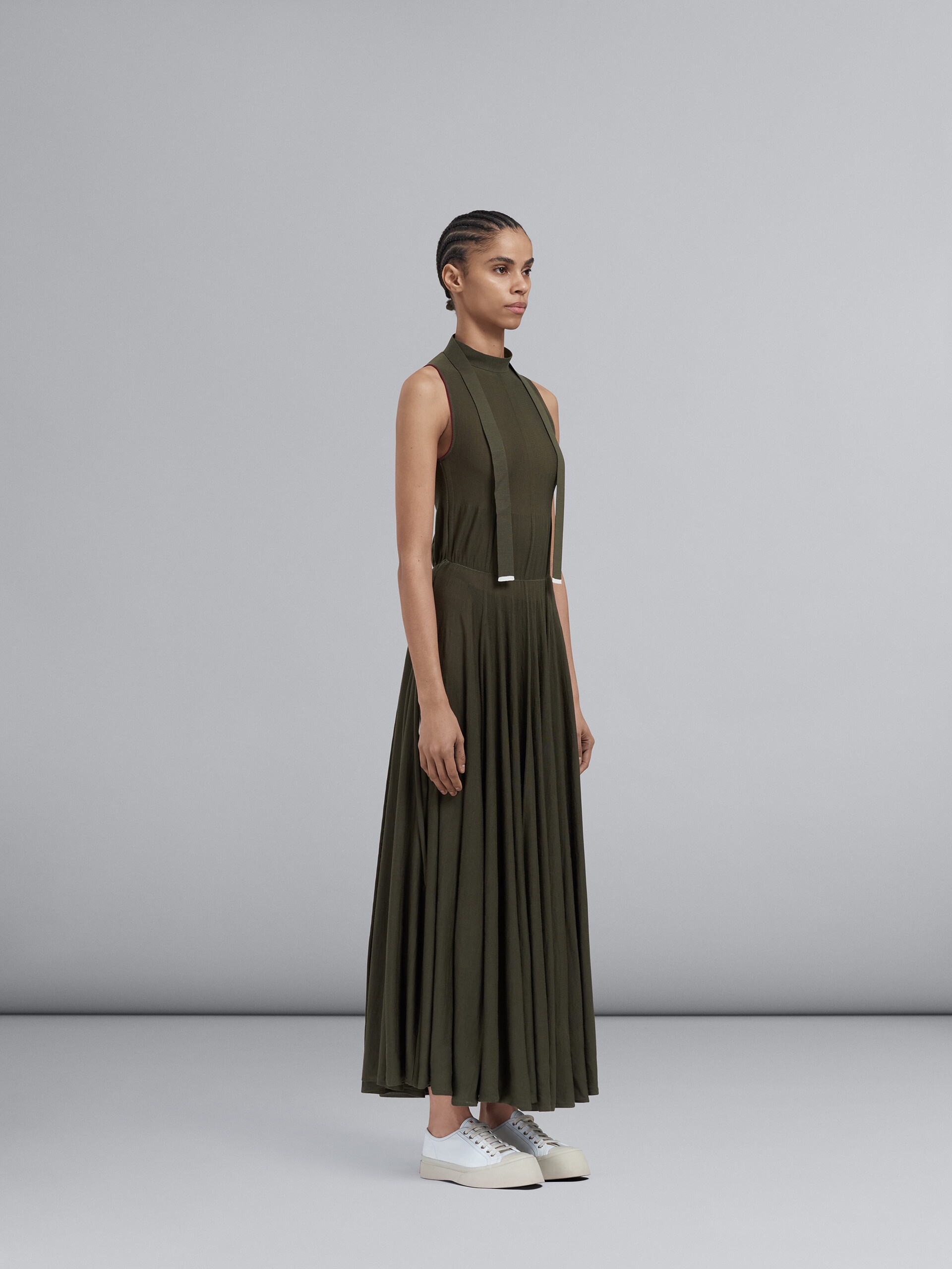 CHIC LIGHT WOOL DRESS - 6