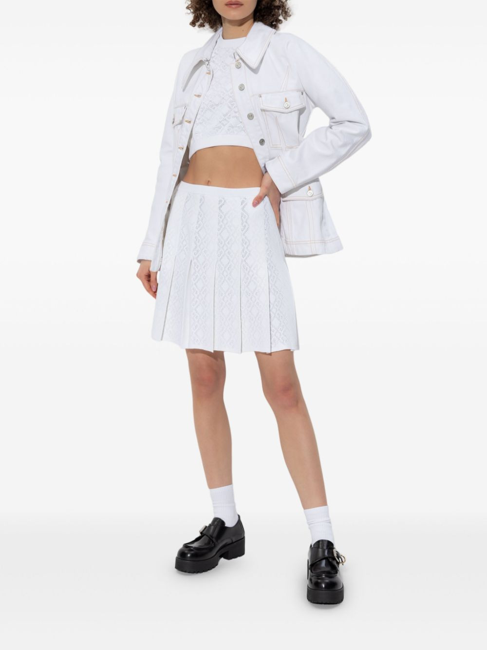 Givenchy Women Mini Skirt Pleated - 2