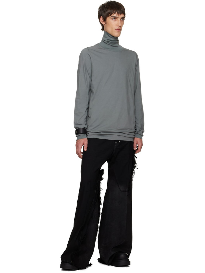 Rick Owens Gray Concordians Surf Turtleneck outlook