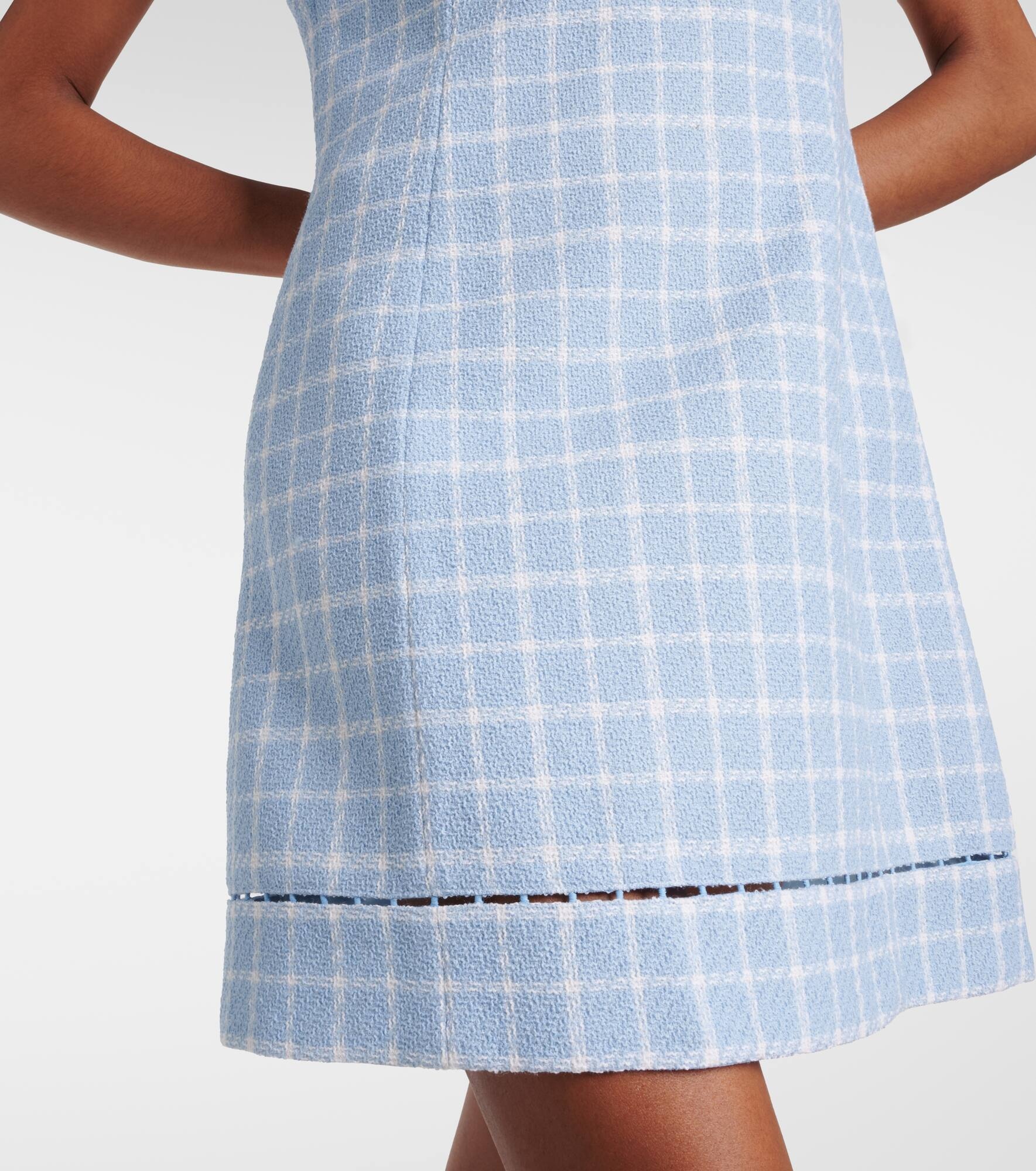 Medusa '95 wool-blend tweed minidress - 5