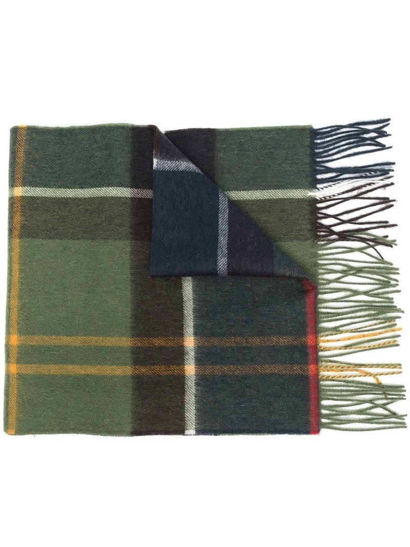 check pattern scarf 1