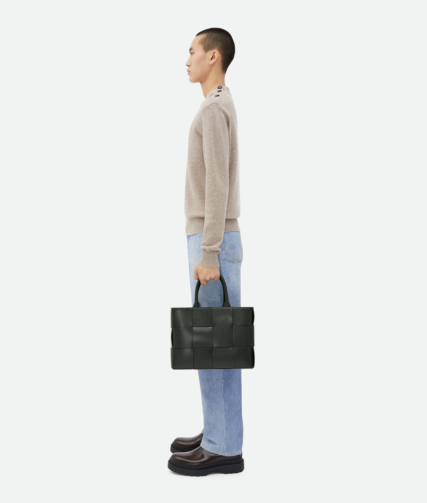 Small Arco Tote Bag With Strap - 2