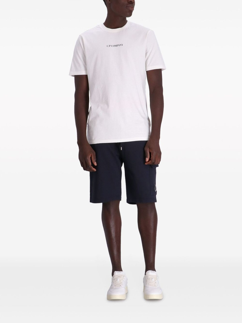 C.P. Company Lens-detail drawstring track shorts outlook