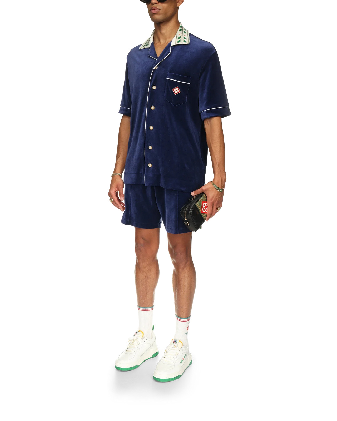 Velour Laurel Shirt | Casablanca Paris - 3