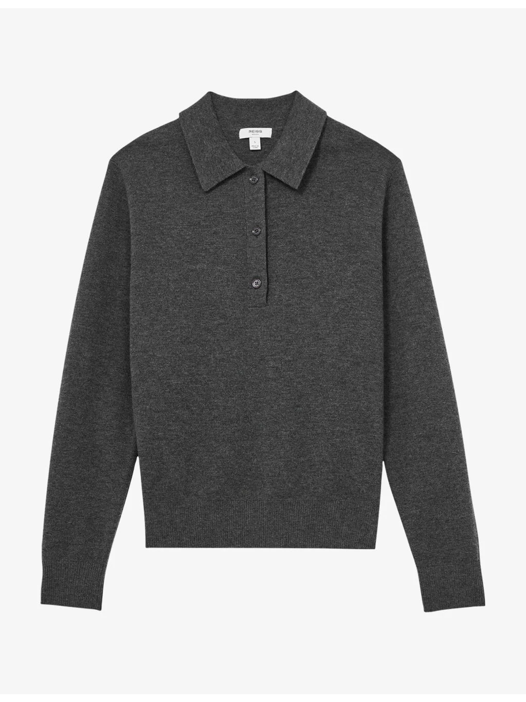 Brooke Polo-Collar Wool Jumper - 1