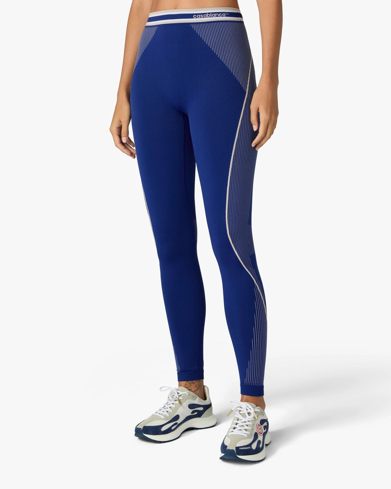 Blue Seamless Leggings 4