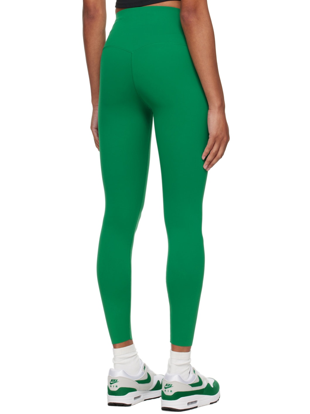 Green High-Rise Leggings - 3