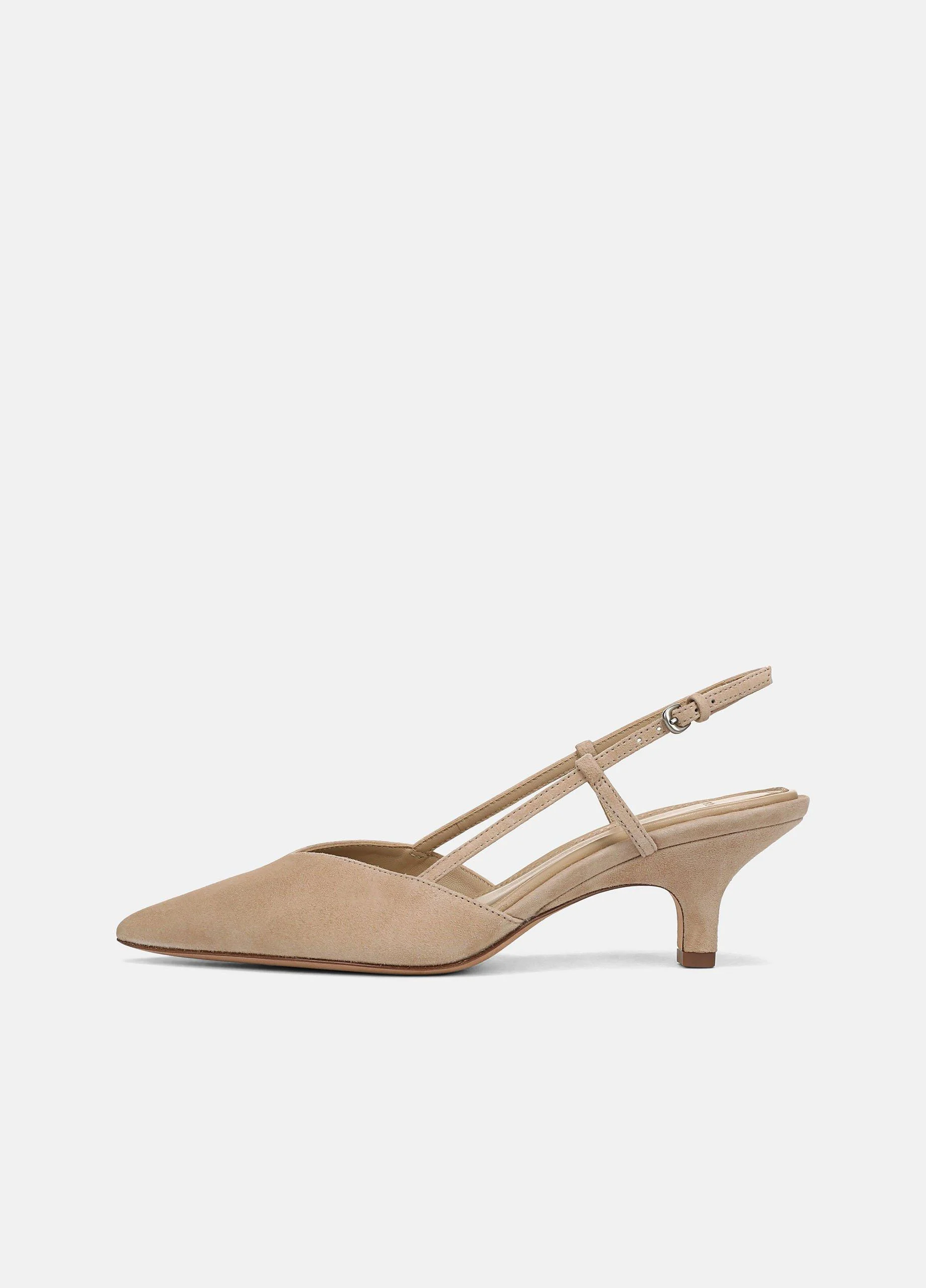 Levvy Suede Slingback Pump - 1