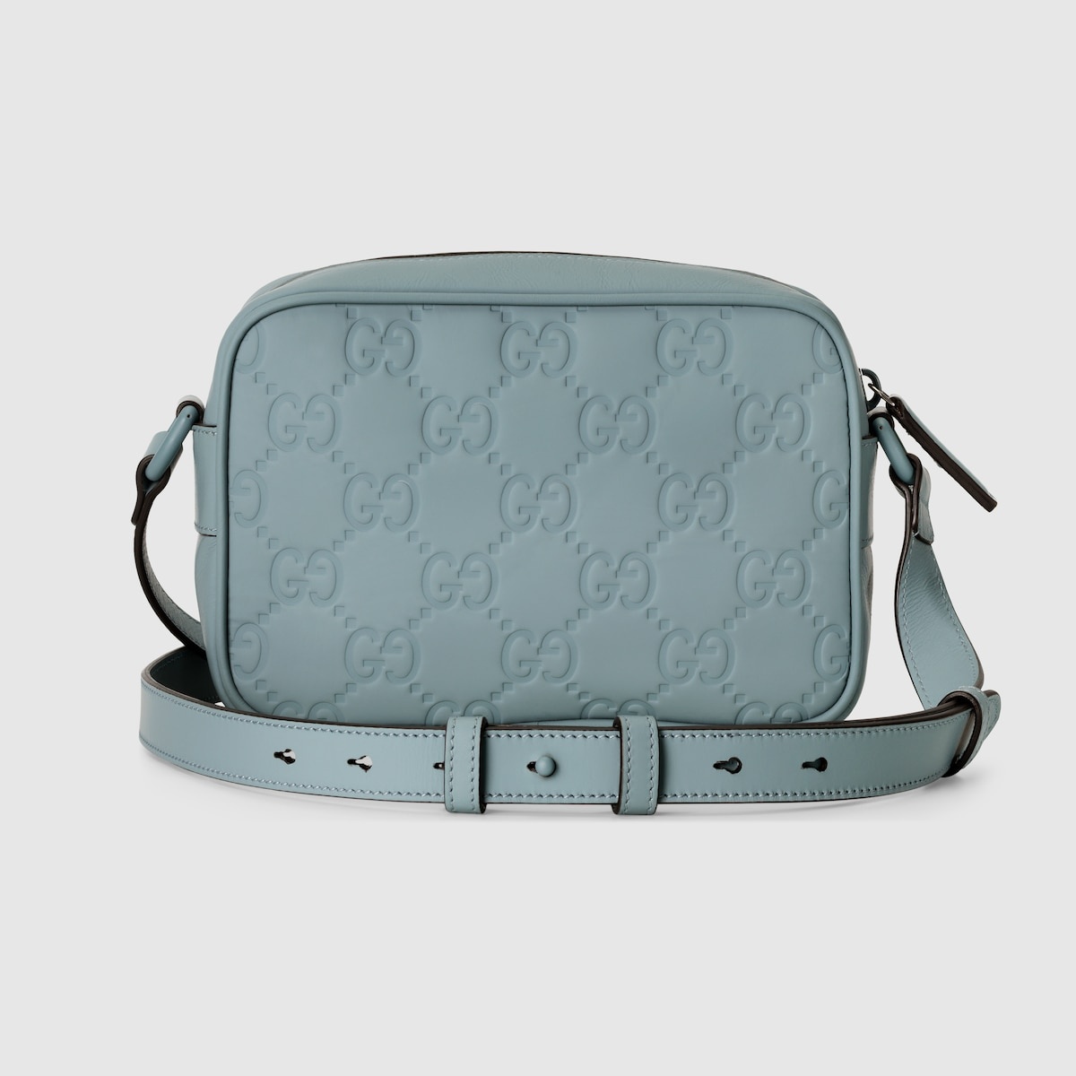 GG rubber-effect mini shoulder bag - 5