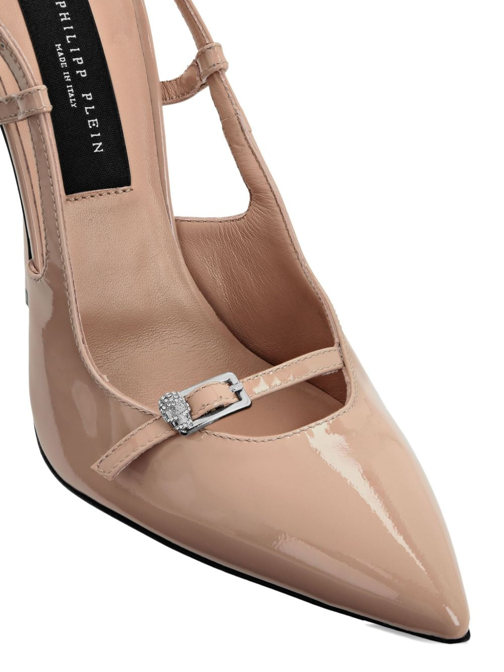 leather slingback pumps - 2