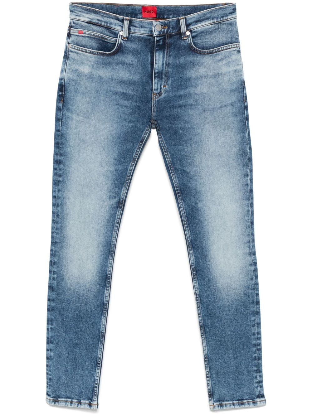 slim-cut jeans - 1