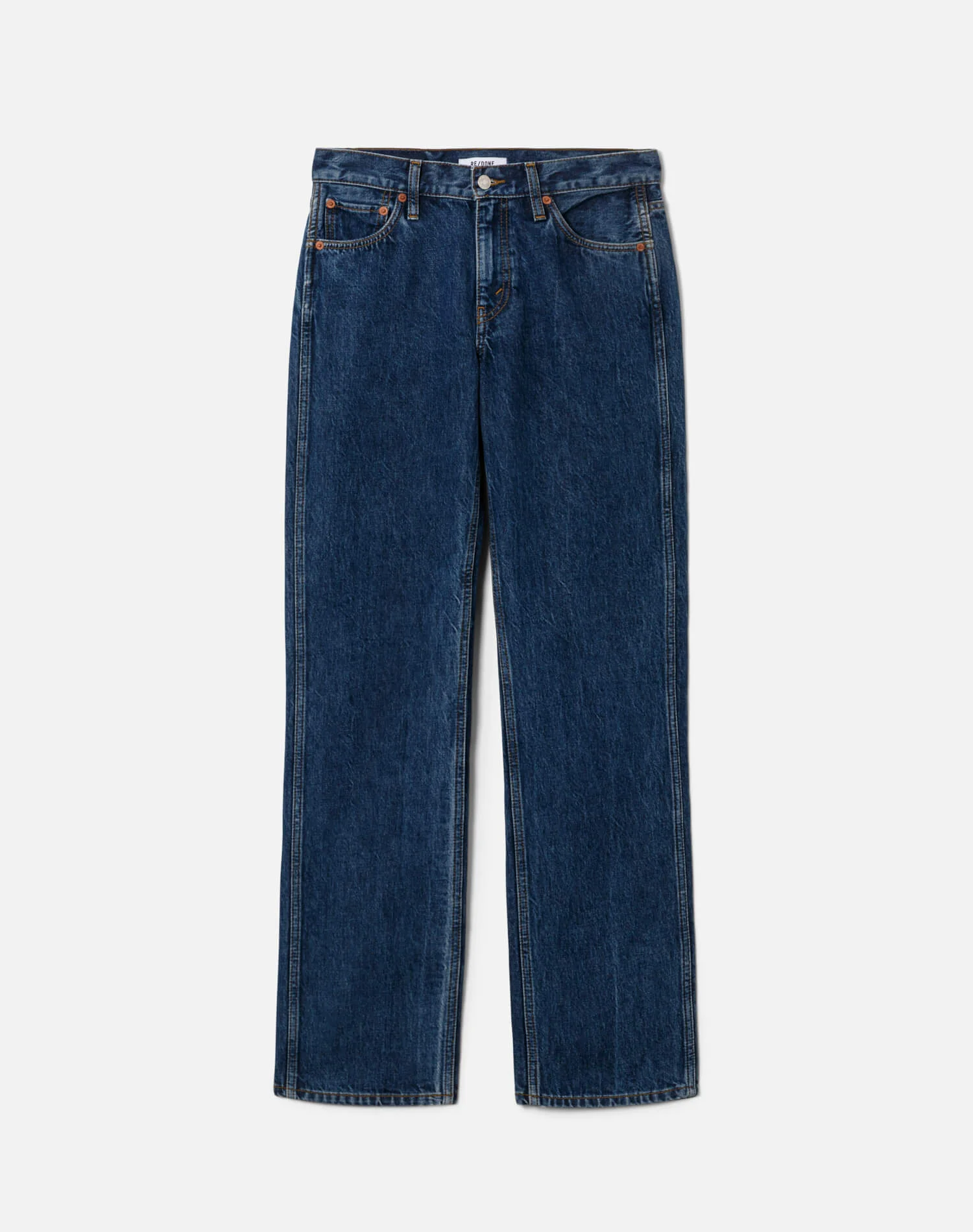 90s Mid Rise Loose - Rustic Indigo - 1
