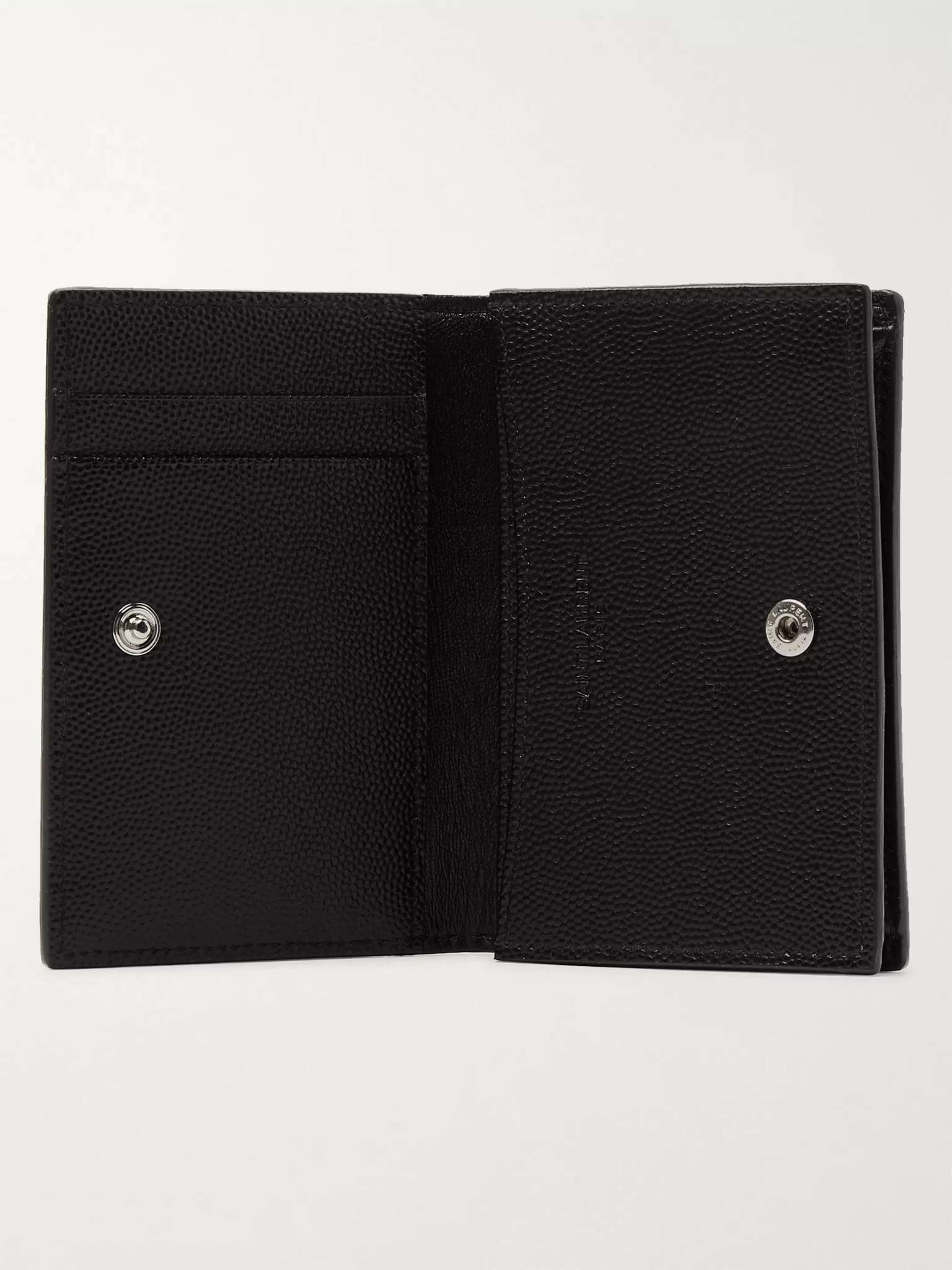 Pebble-Grain Leather Billfold Wallet - 2