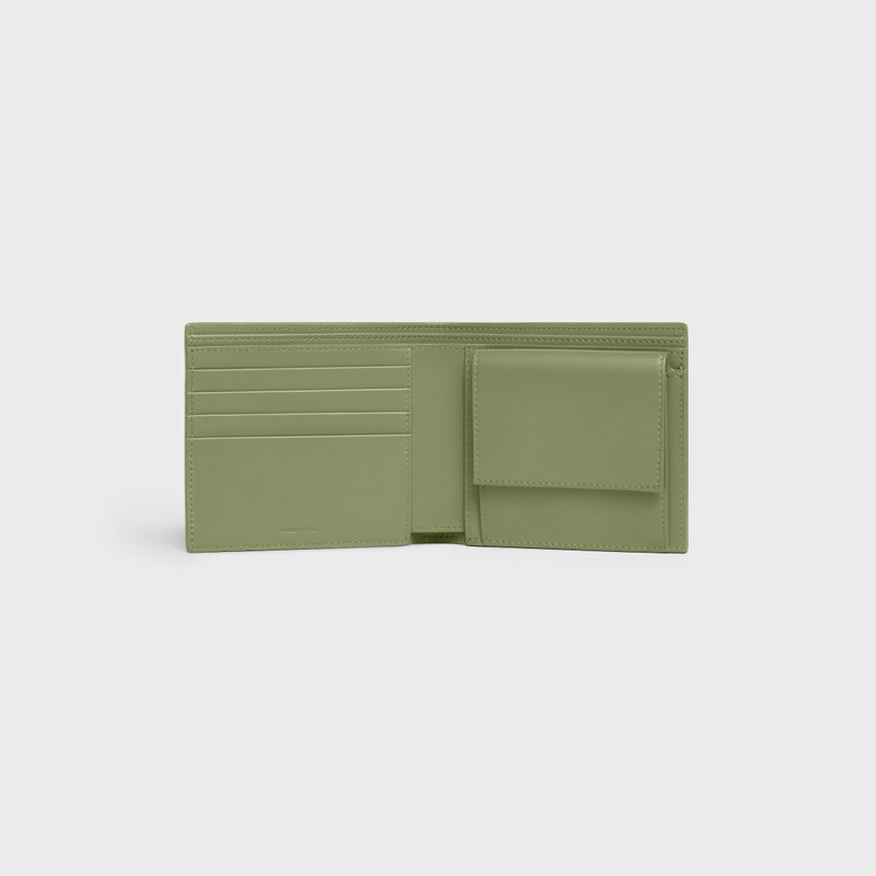 CELINE Bi-fold Wallet IN GRAINED CALFSKIN outlook