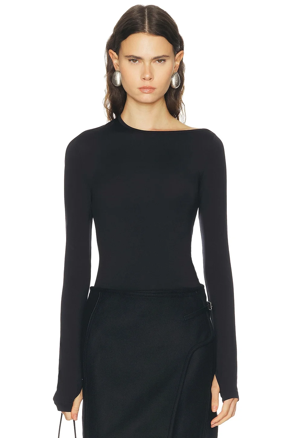 Asymmetrical Cutout Top - 1