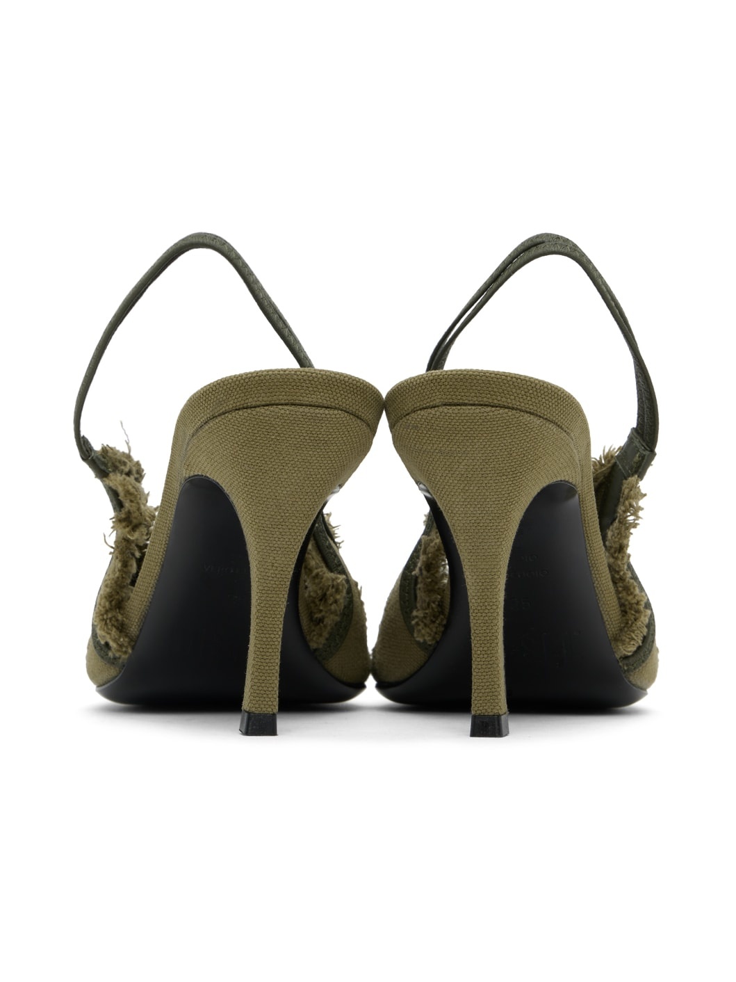 Khaki D-Venus Sb Heels - 2