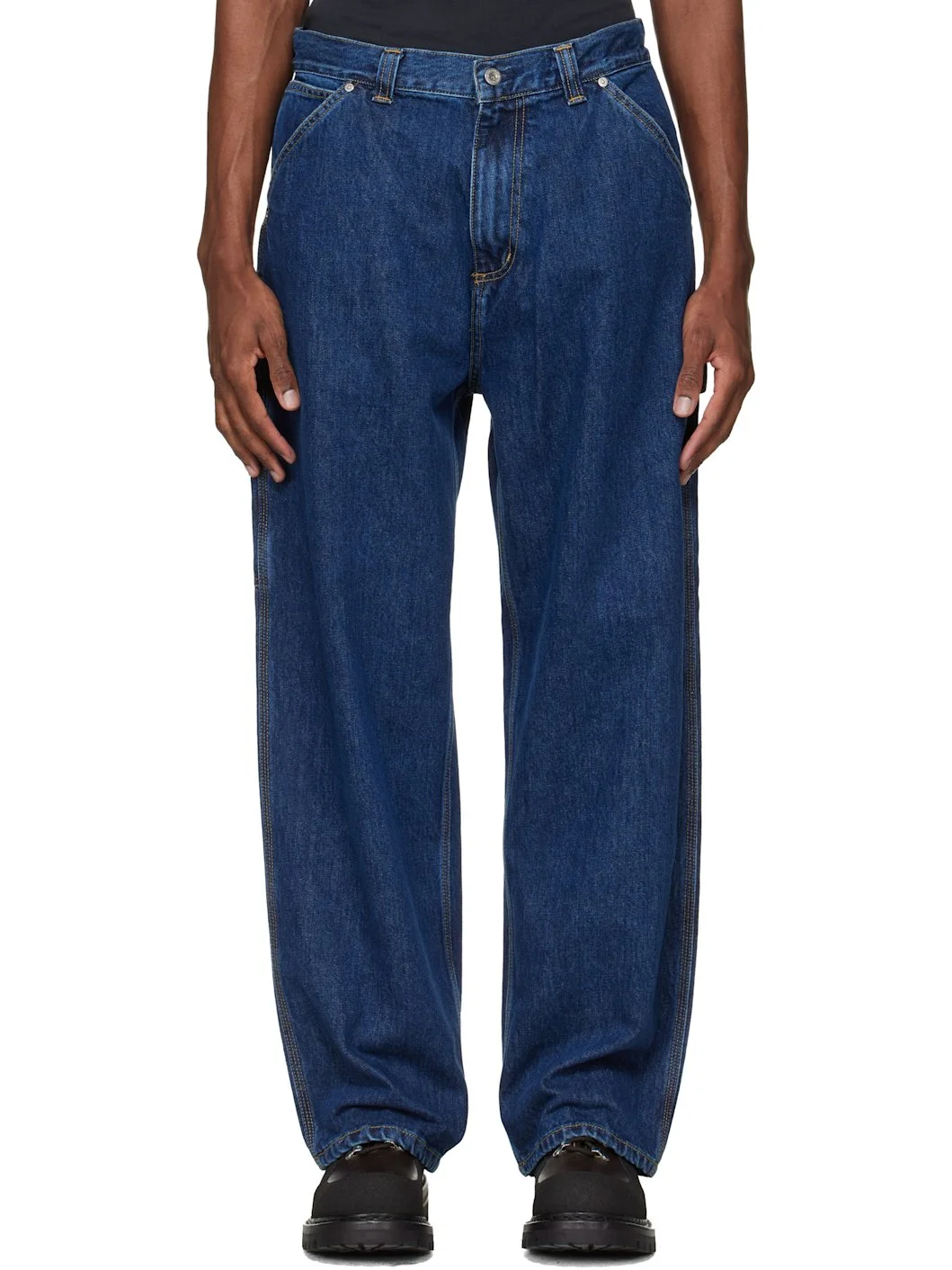 Navy Belmont Jeans - 1