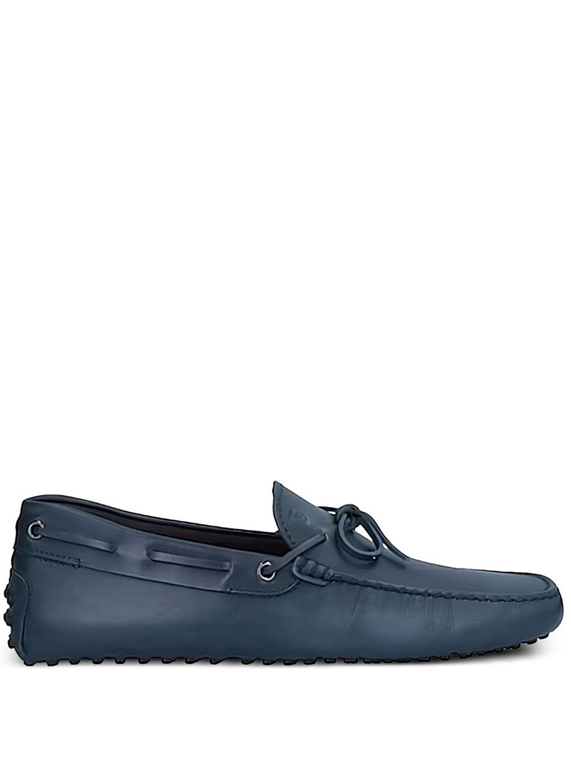 Gommino tie-detail boat shoes 1