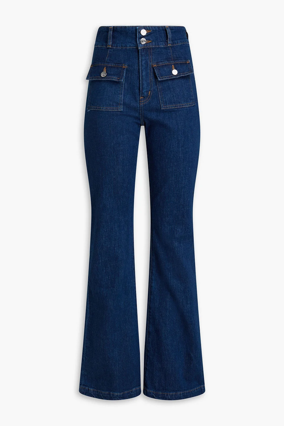 Barlow high-rise flared jeans - 1
