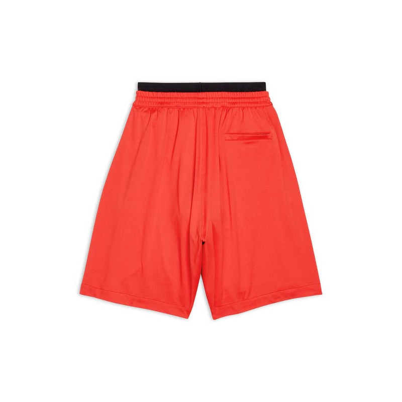 BALENCIAGA Men's Swim Shorts in Red outlook