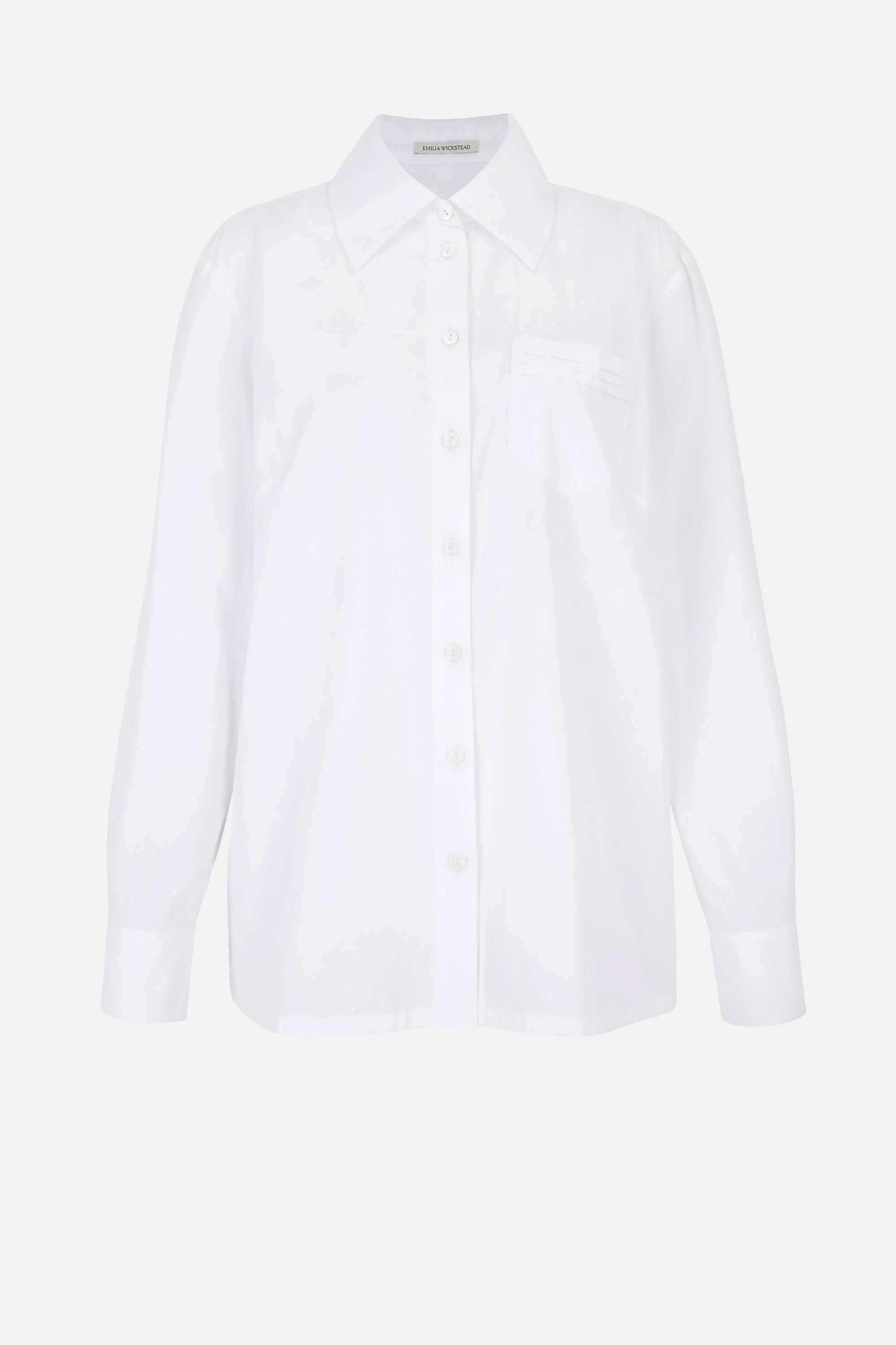 Philomene Top In White Cotton - 1