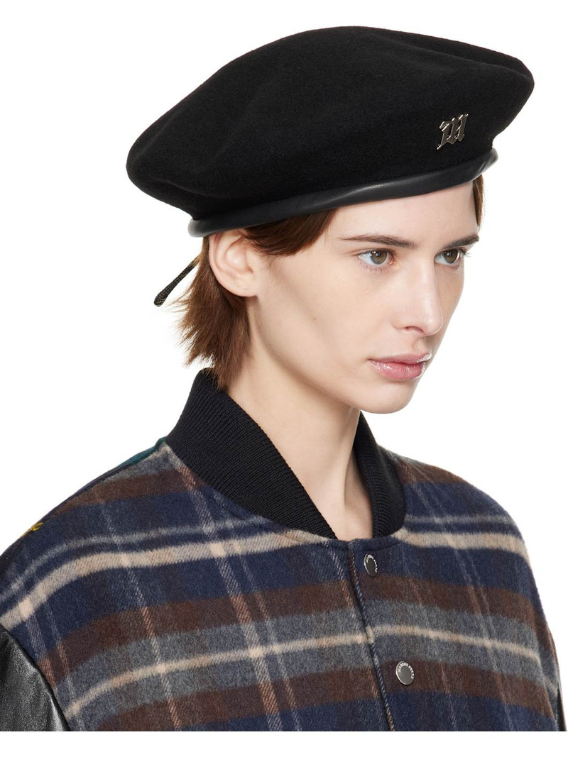 MISBHV Black Signature Wool Cap outlook