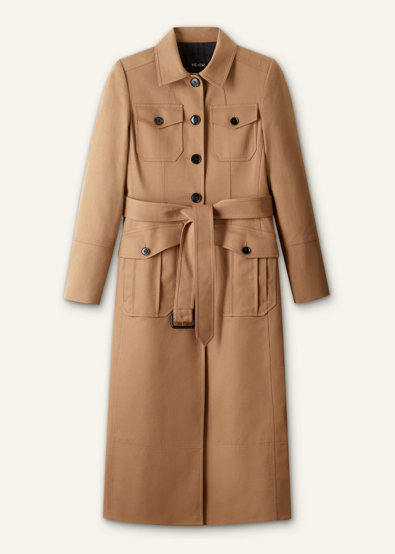 Fitted Military Coat - 1