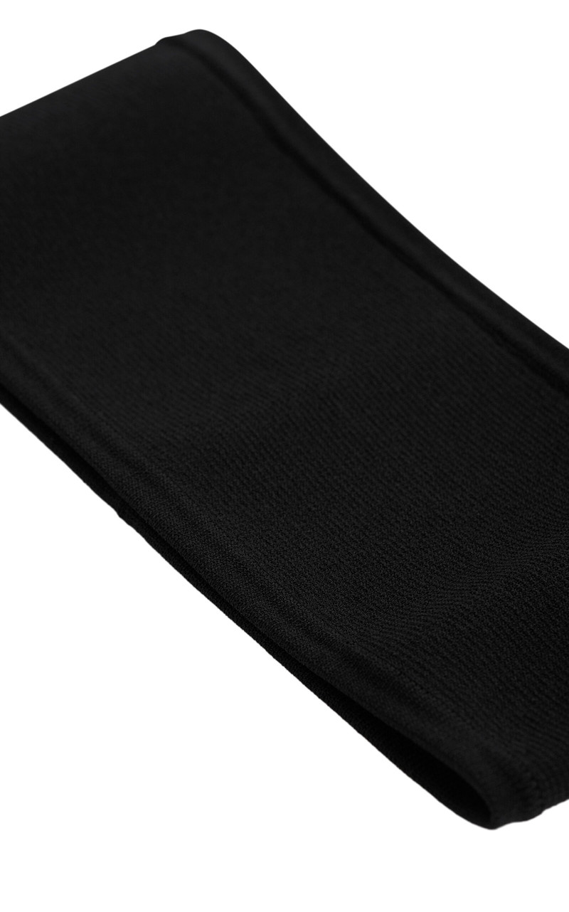 TOTEME Compact Knit Headband black outlook