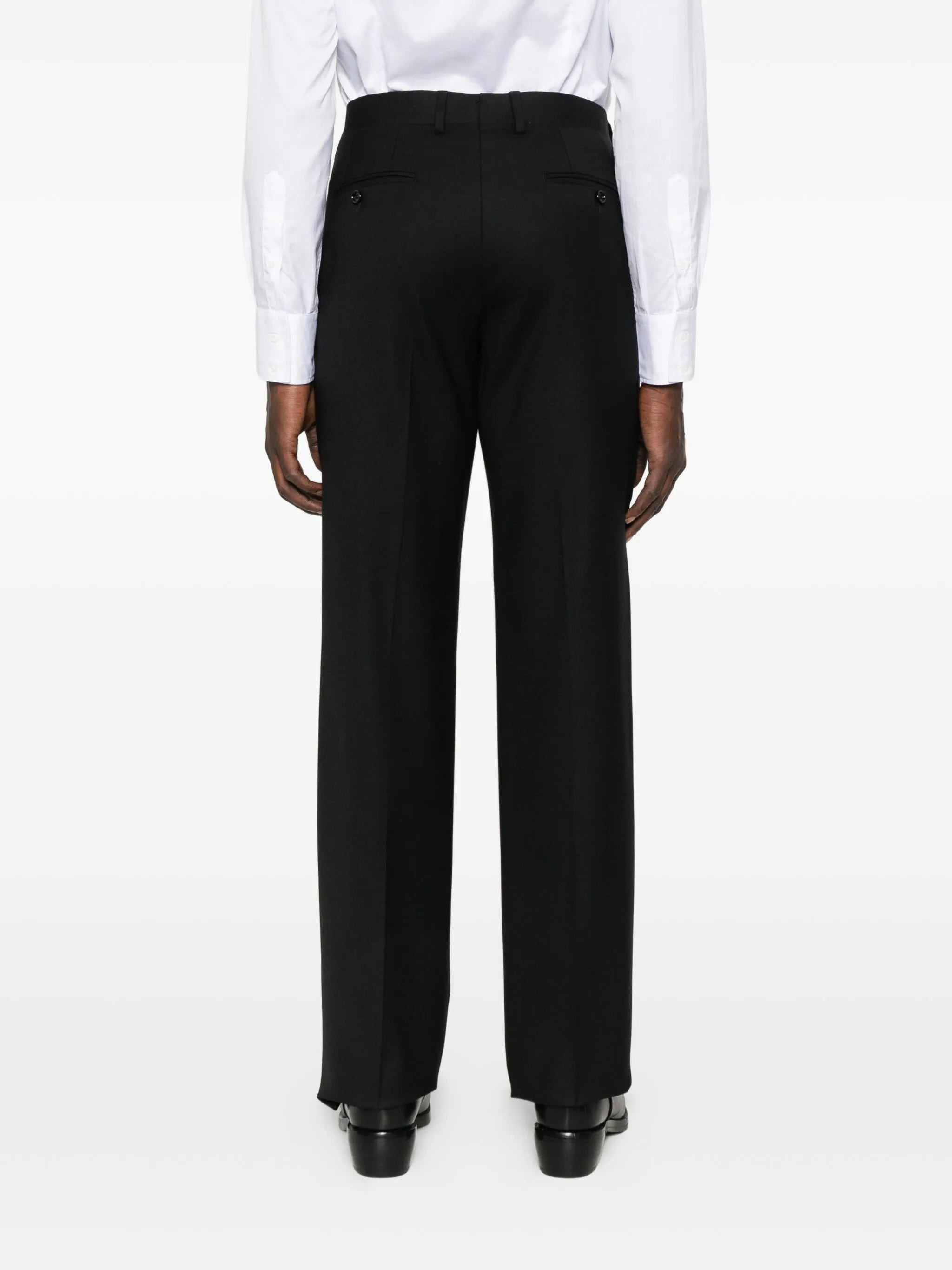 Lardini Pressed-crease Trousers - 2
