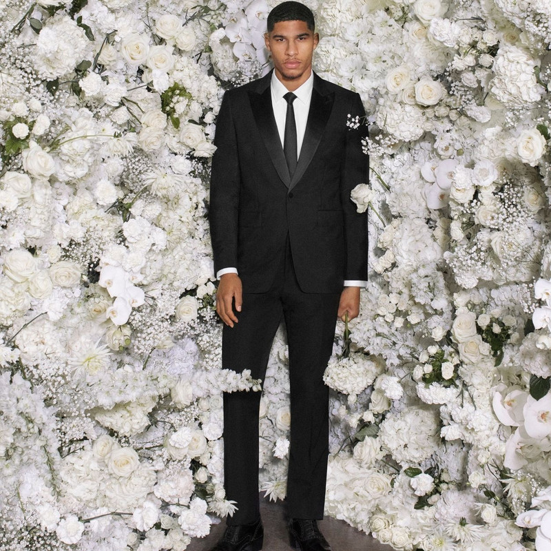 English Fit Mohair Wool Tuxedo 11