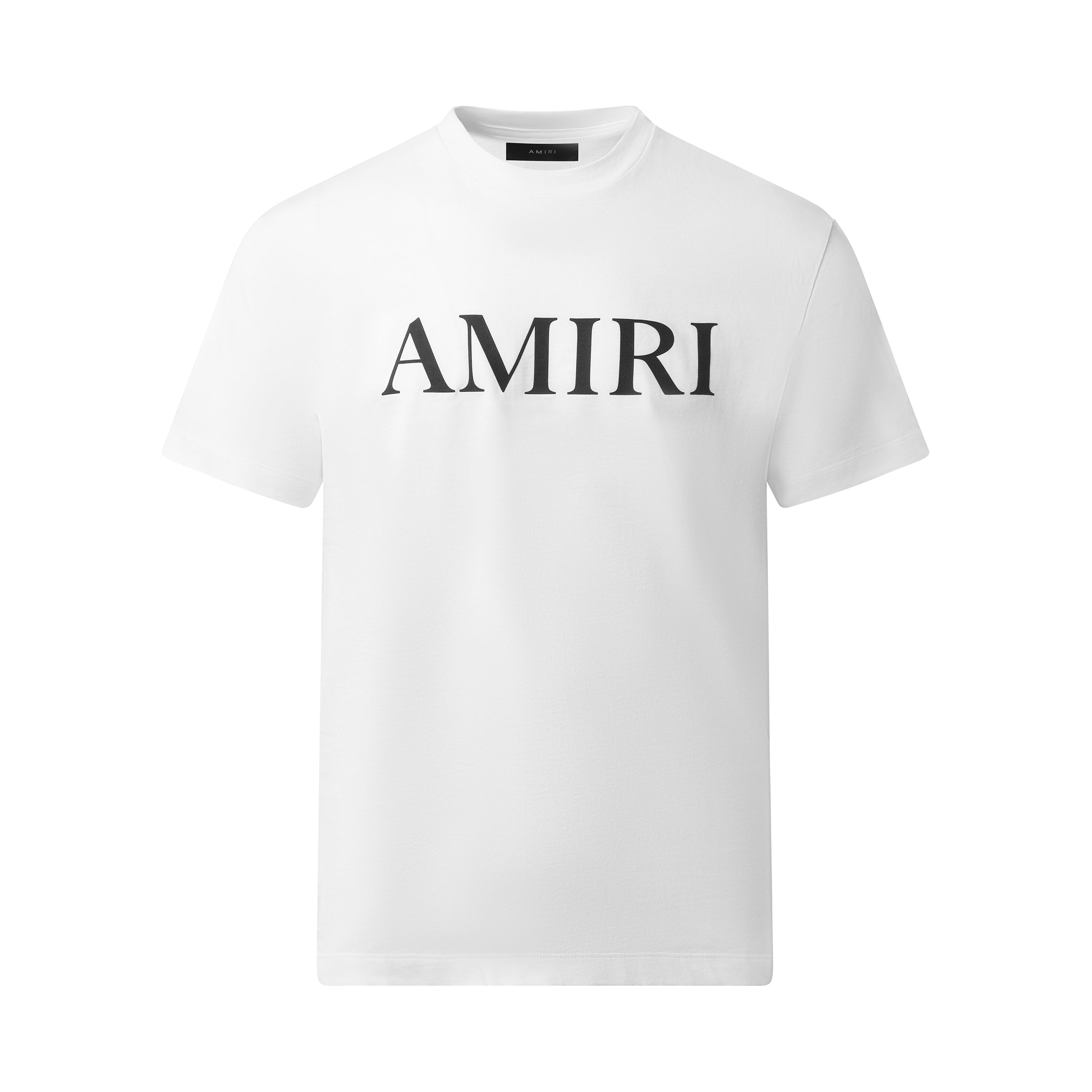 Amiri Core Logo T-Shirt in White/Black - 2