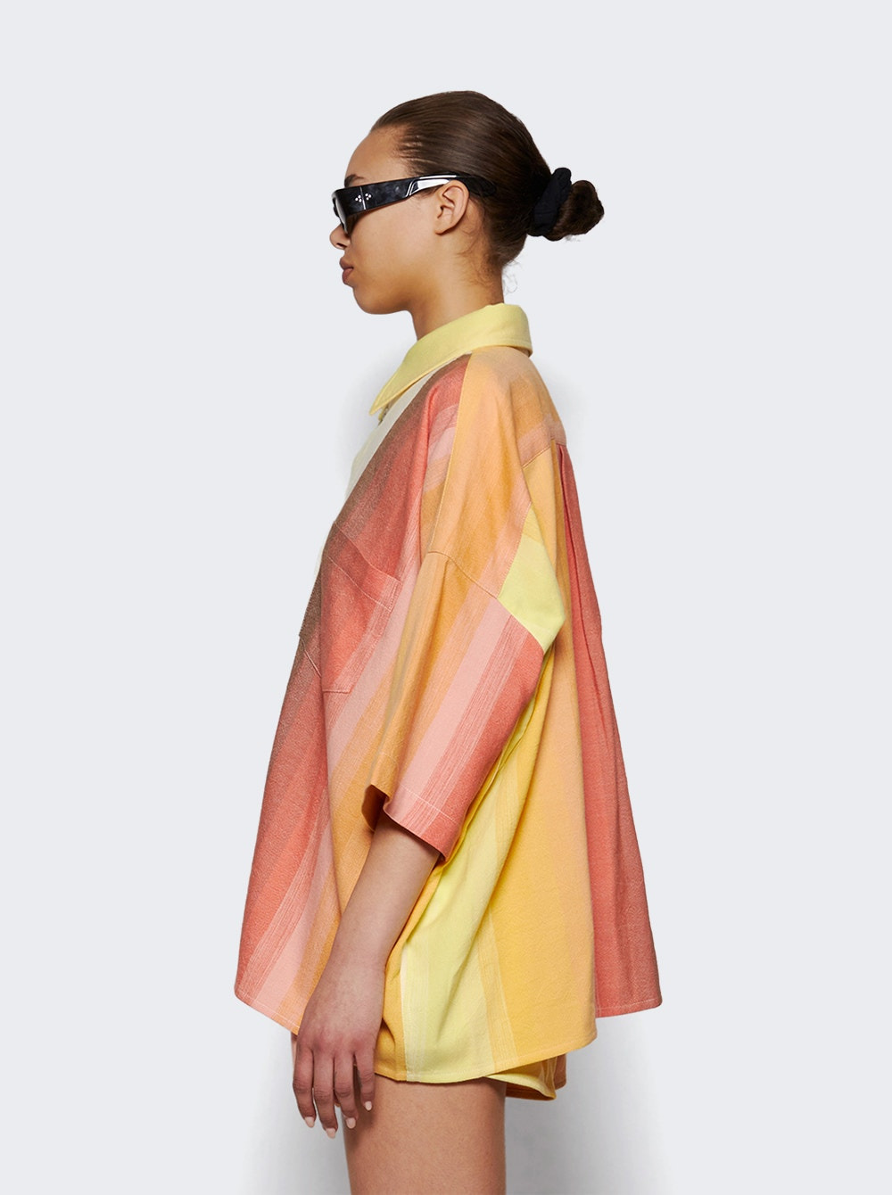 The Short Sleeve Oversized Shirt Stripe 29 - 4