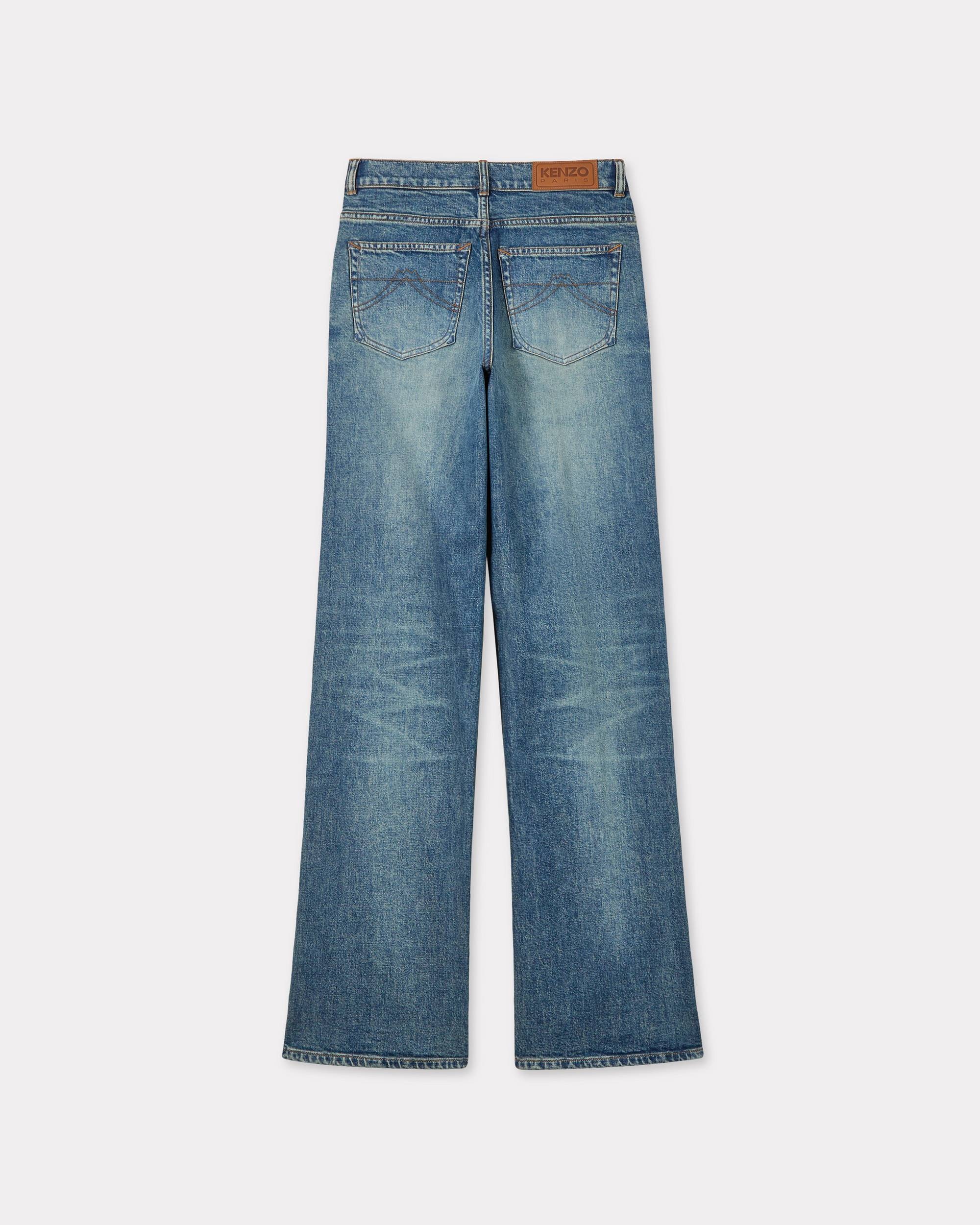 AYAME wide jeans in stretch japanese denim - 2