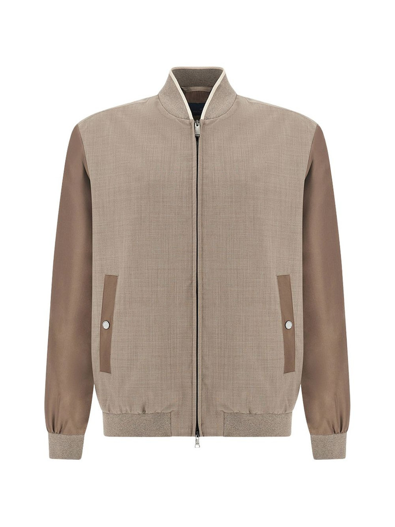 Hybrid bomber jacket 1