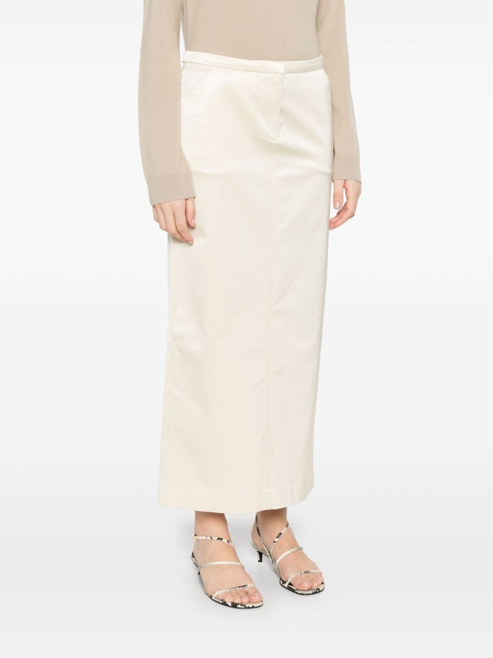 Straight midi skirt - 3