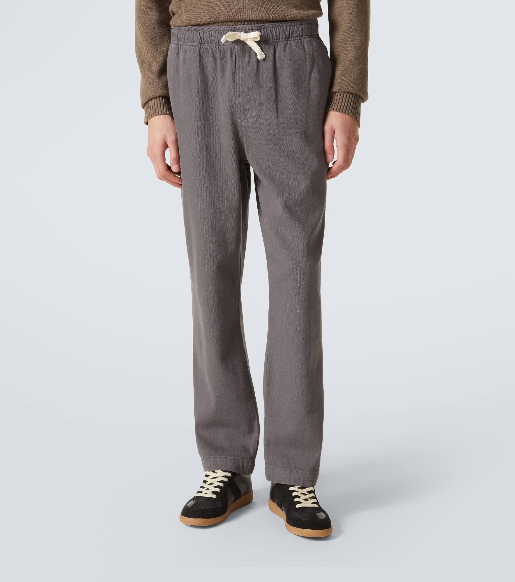 Cotton straight pants - 3