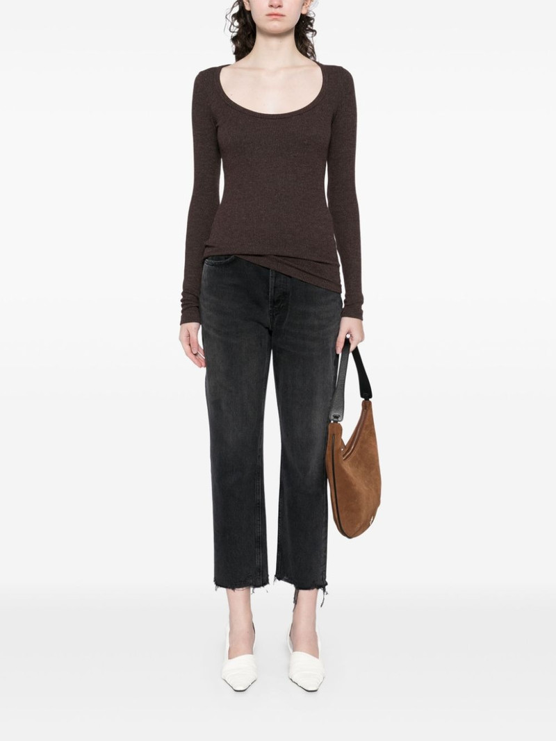 AGOLDE Corey scoop-neck T-shirt outlook