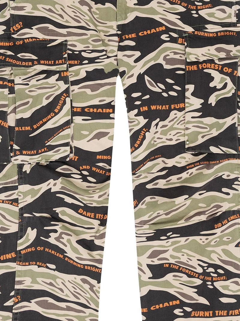 DENIM TEARS Ming camo cargo pants outlook