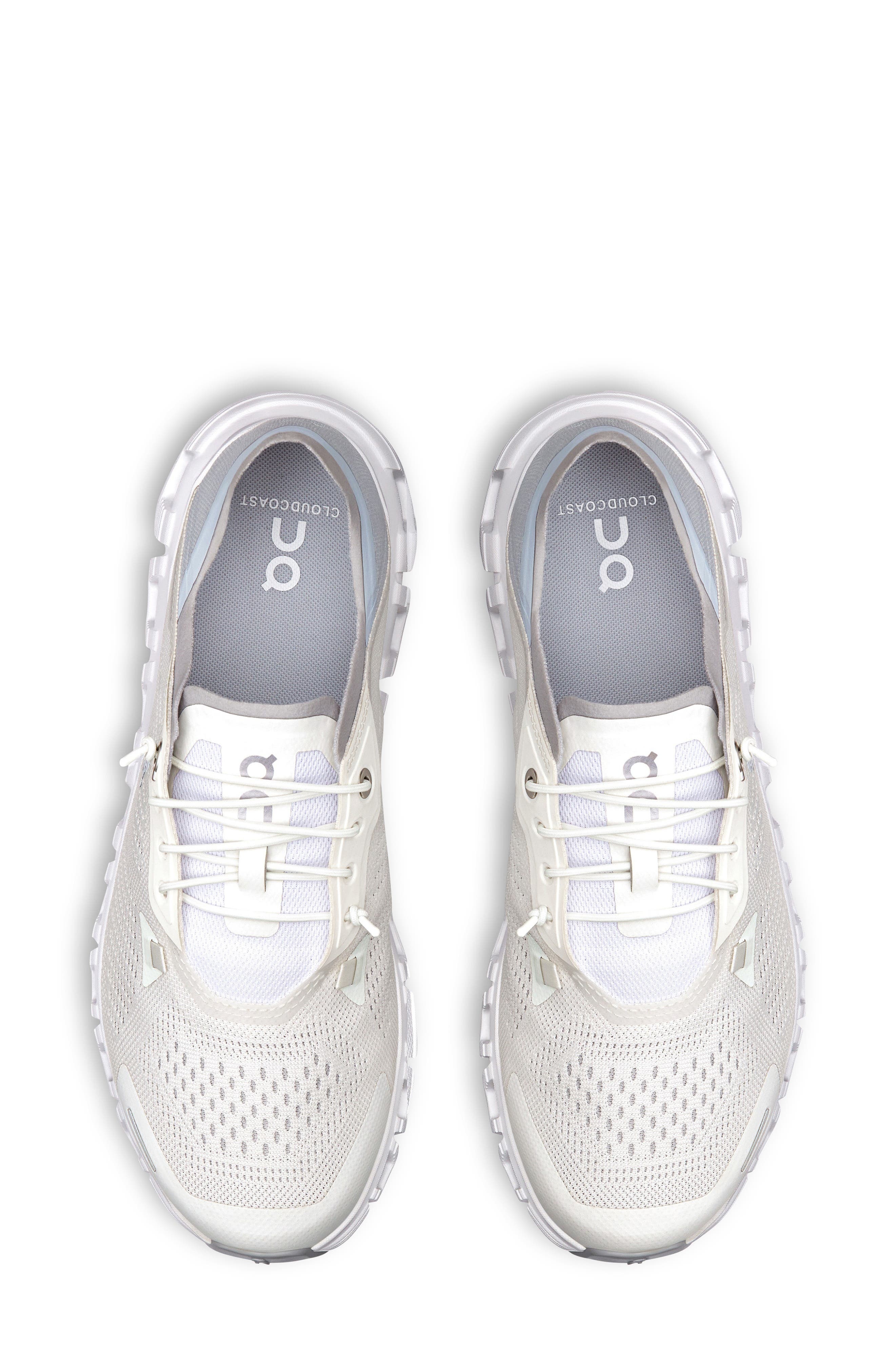 On Cloud 6 Coast Sneaker in White/Glacier at Nordstrom - 3
