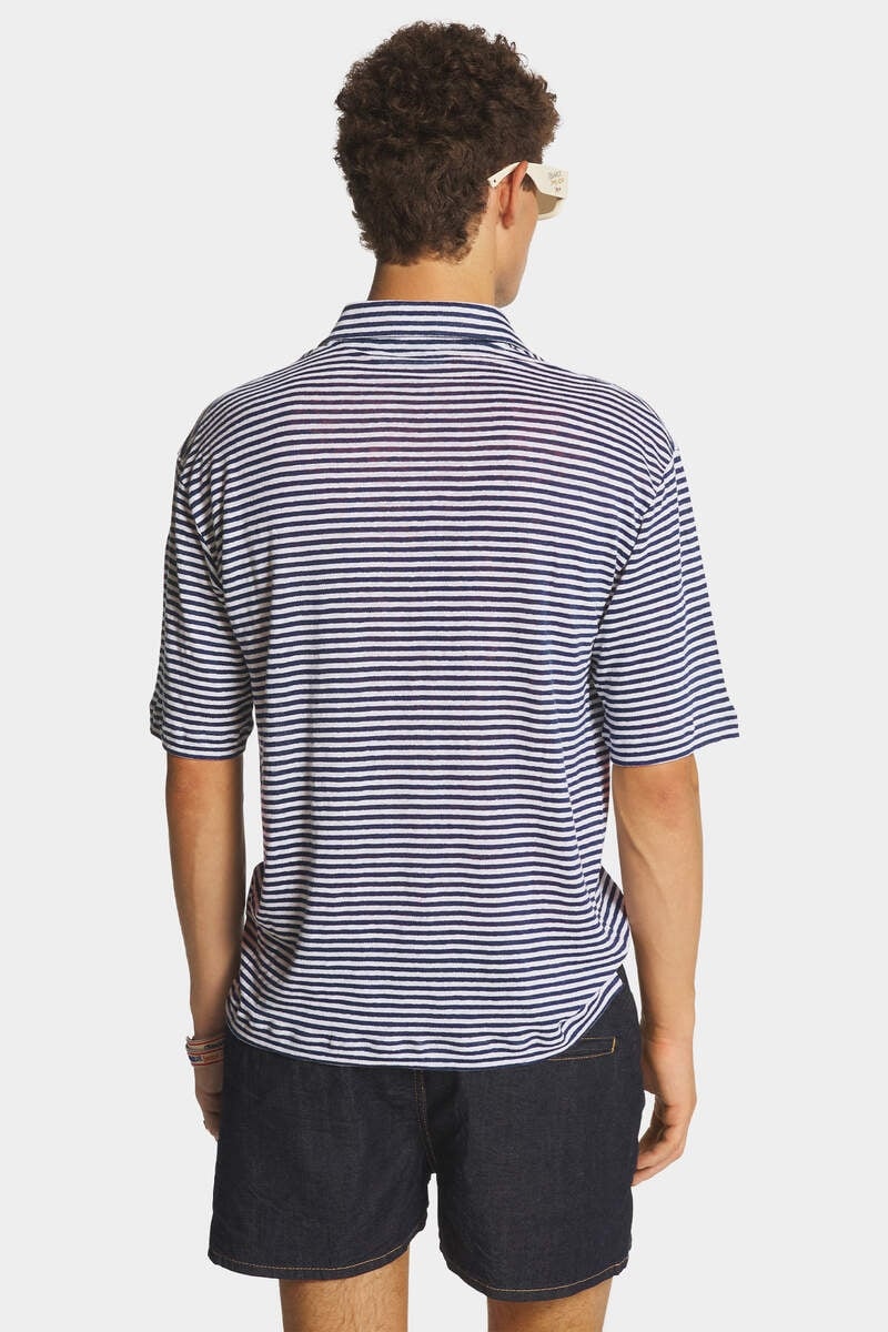 SUMMER LOVERS LOOSE FIT POLO - 4