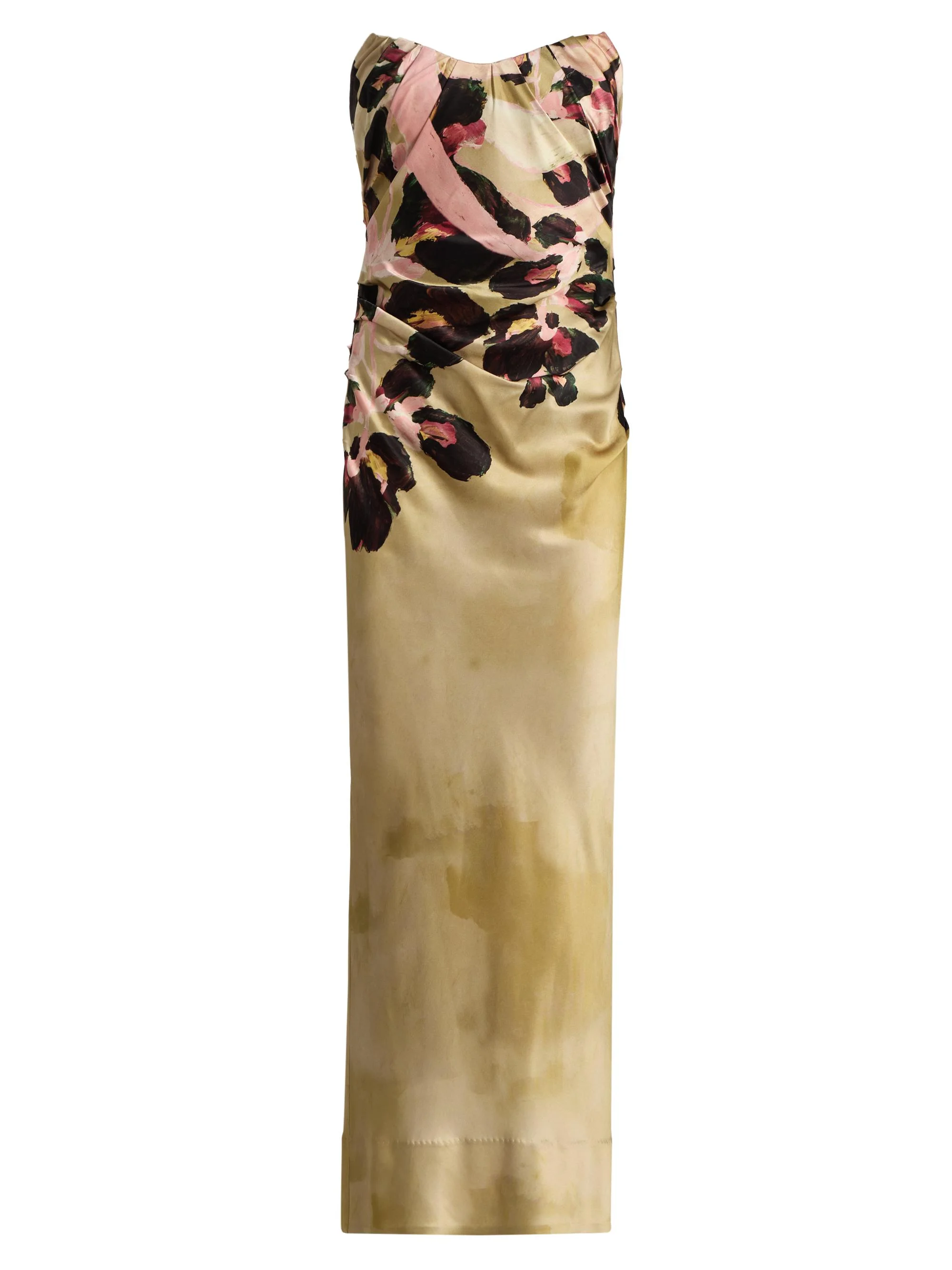 Women's Bowers Floral Satin Maxi Dress - Dusk Bulbs - 1