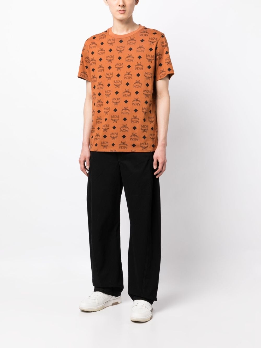maxi monogram-print T-shirt - 3