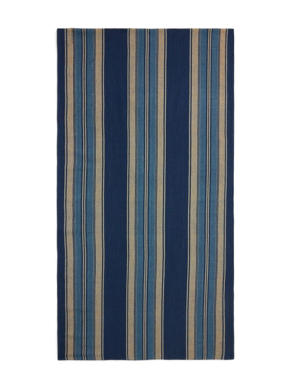 striped silk scarf - 1