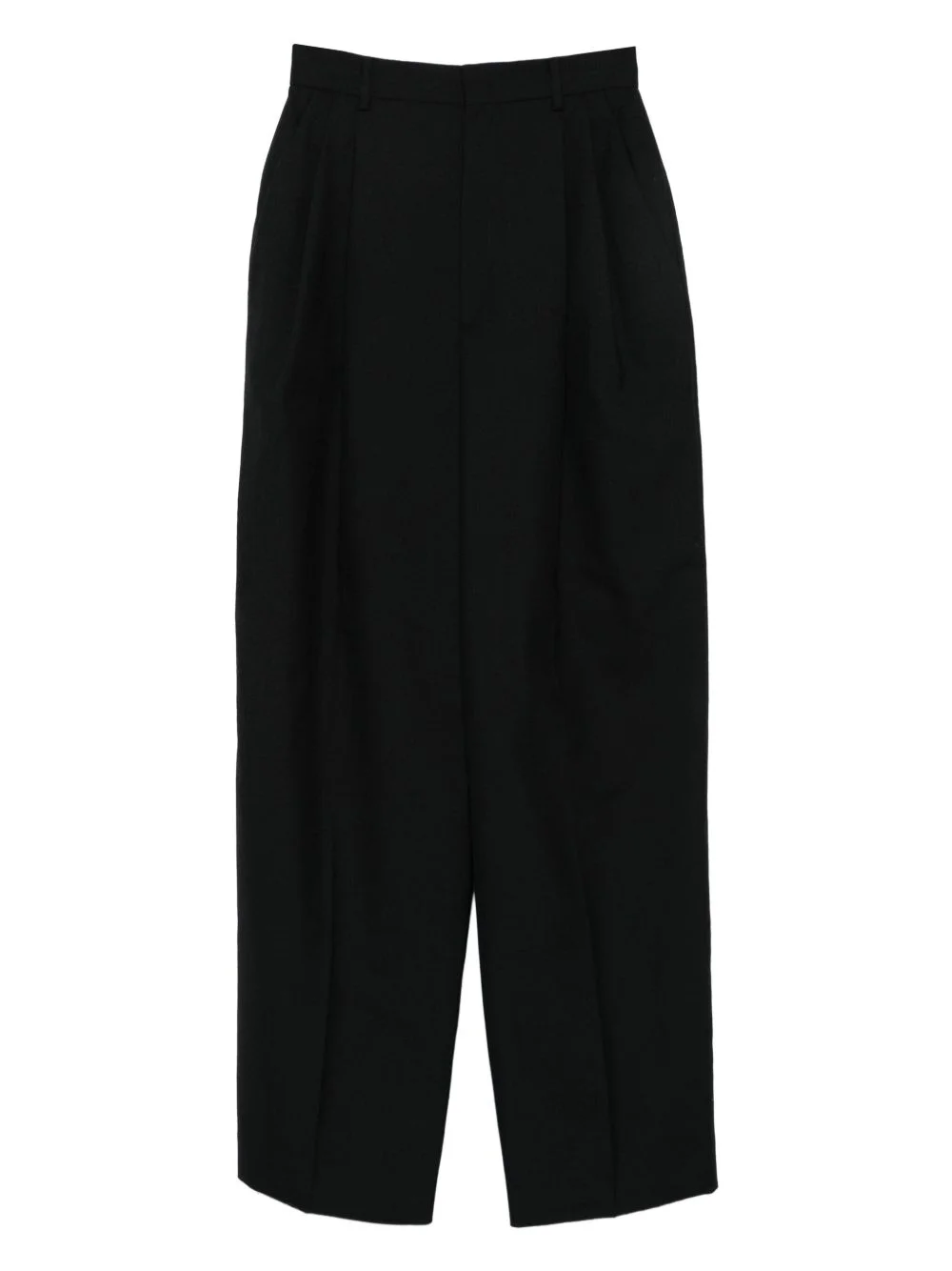 back-pocket pleated trousers - 1