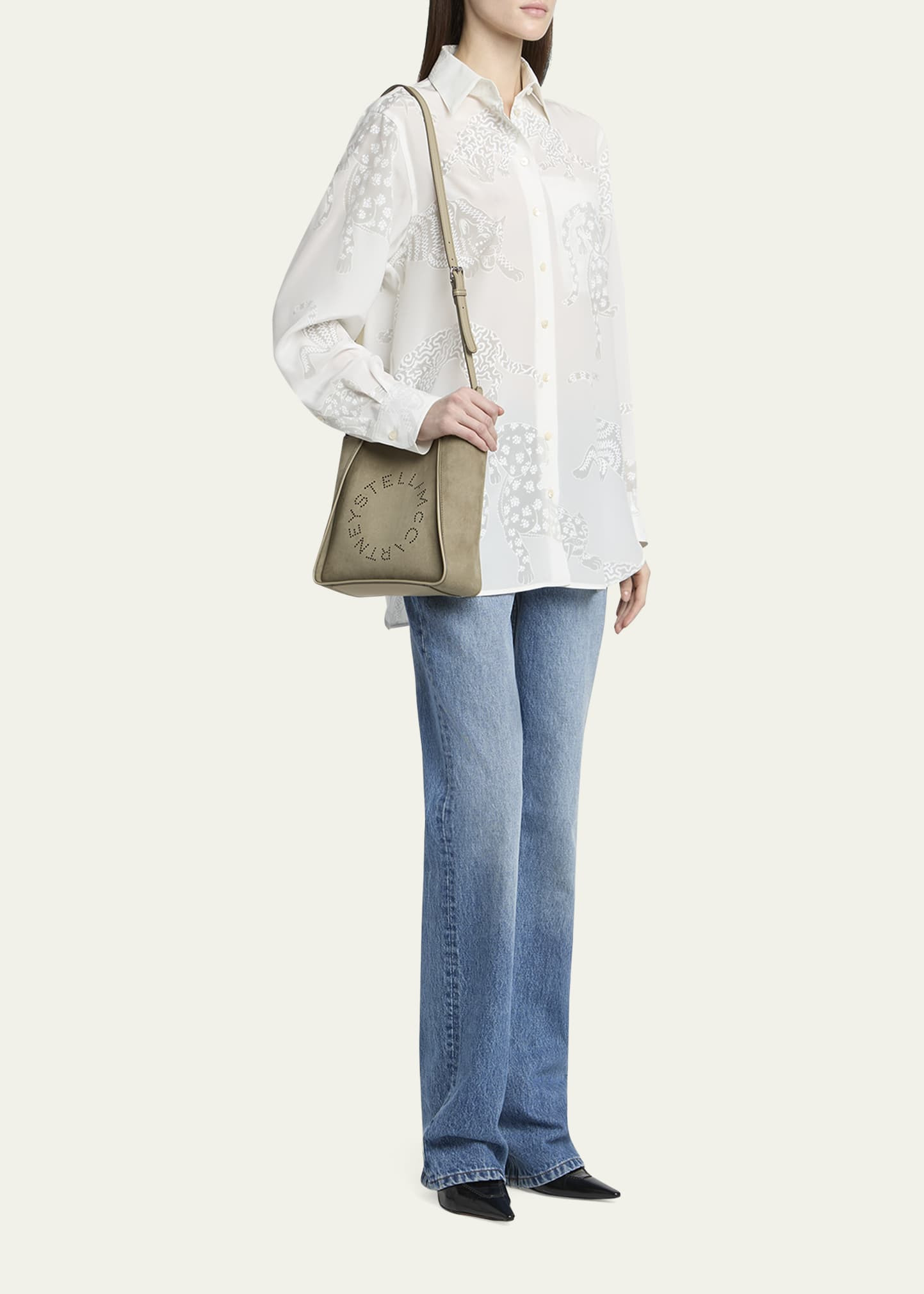 Alter Suede Piped Crossbody Bag - 6