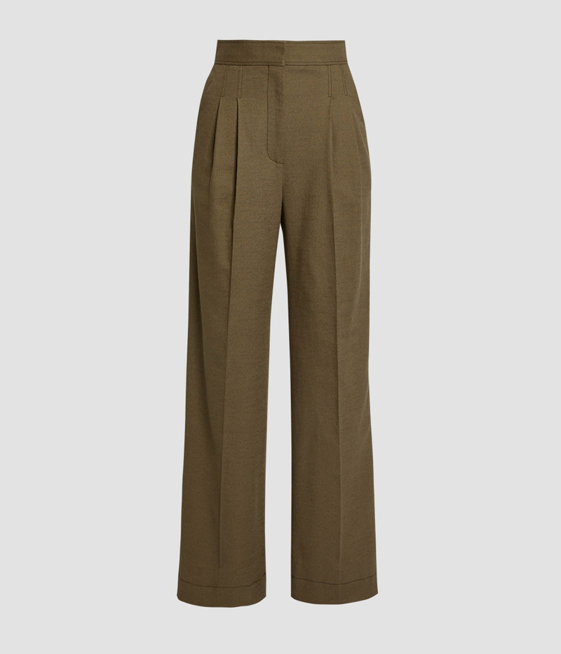 CREPE WIDE LEG TROUSER 1
