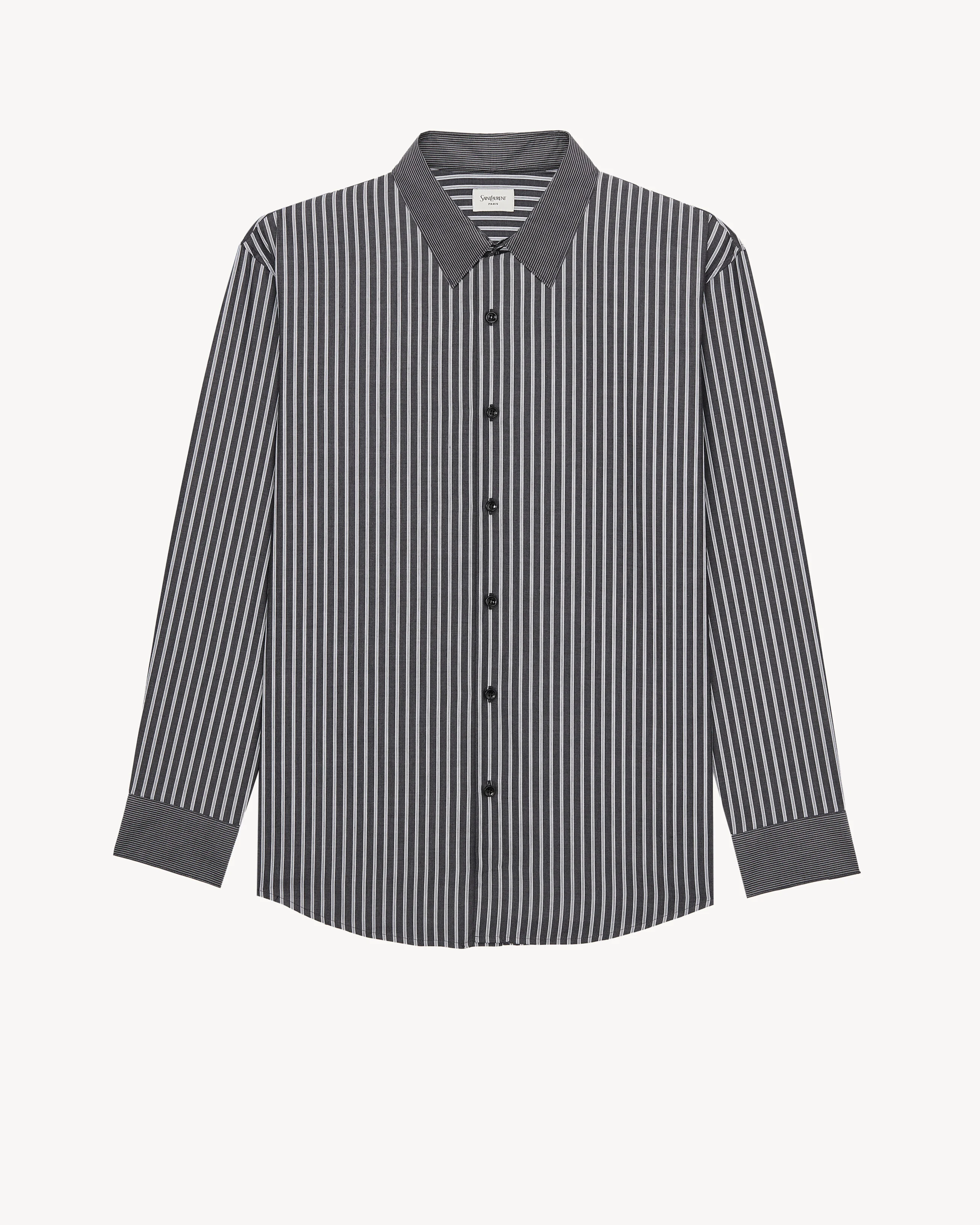 WINCHESTER SHIRT IN STRIPED COTTON POPLIN - 1