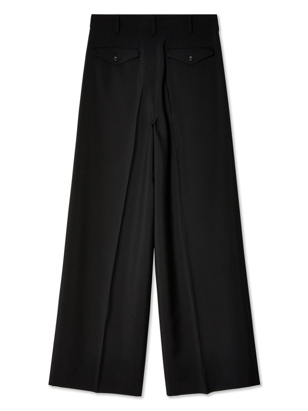 pleated wool-mohair trousers - 2